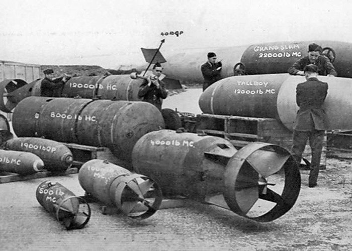 Bomb sizes Real New Forest Guide